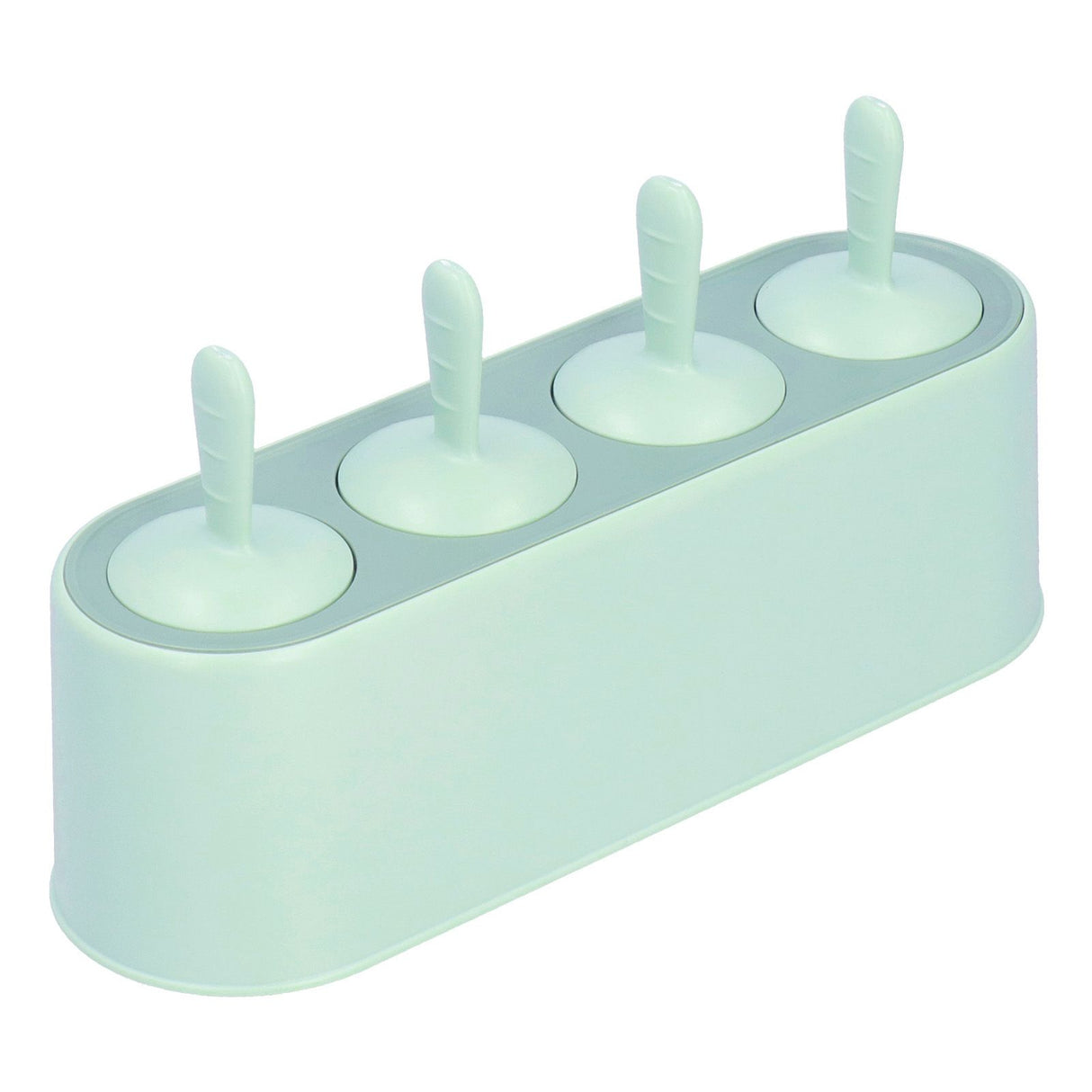 Ice Cream Mold Durable Reusable Food Grade Silicone Mould DIY Tools for Home KitchenGreen
