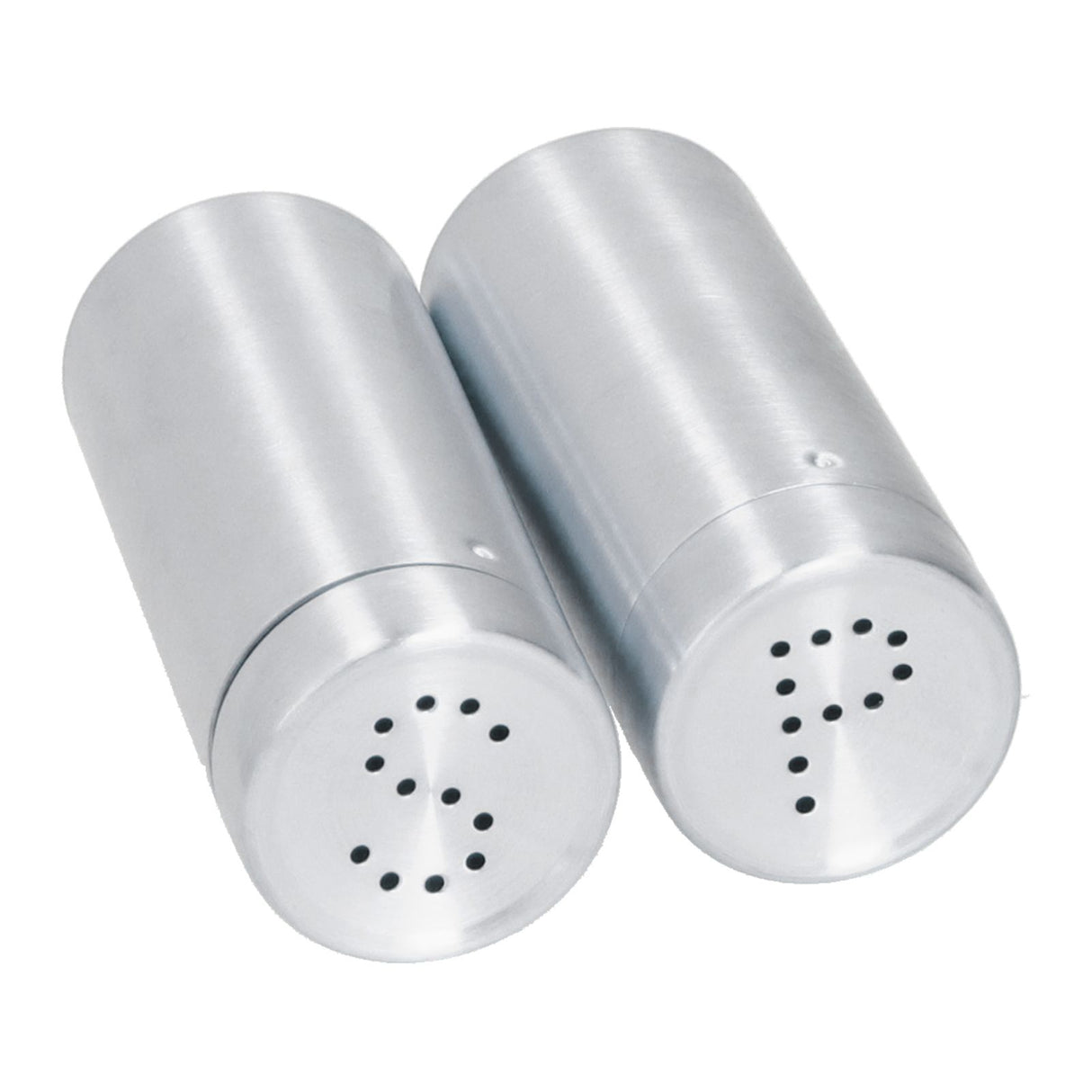 2pcs Spice Jar Stainless Steel Seasoning Bottle Salt and Pepper Shaker Kitchen ToolStainless Steel Color