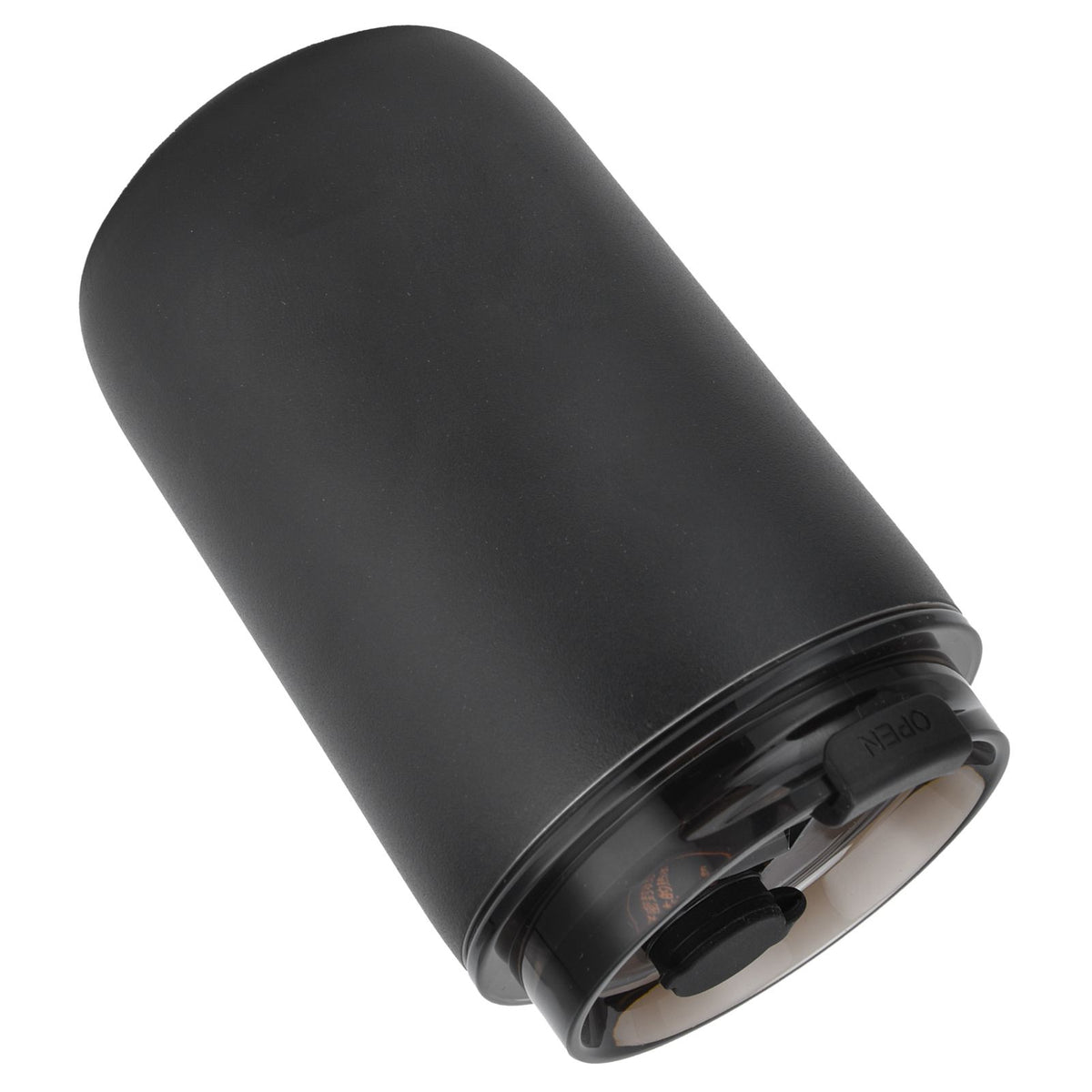 280ml Coffee Cup Household Portable Large Capacity Silicone Stainless Steel Vacuum Flask for Birthday GiftBlack