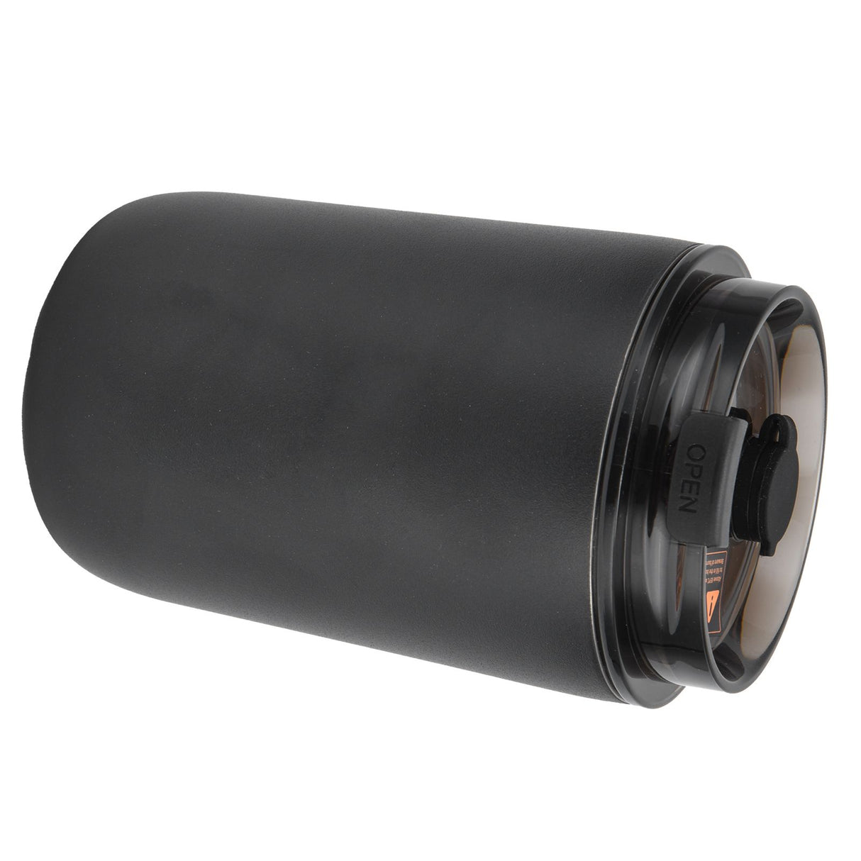 280ml Coffee Cup Household Portable Large Capacity Silicone Stainless Steel Vacuum Flask for Birthday GiftBlack