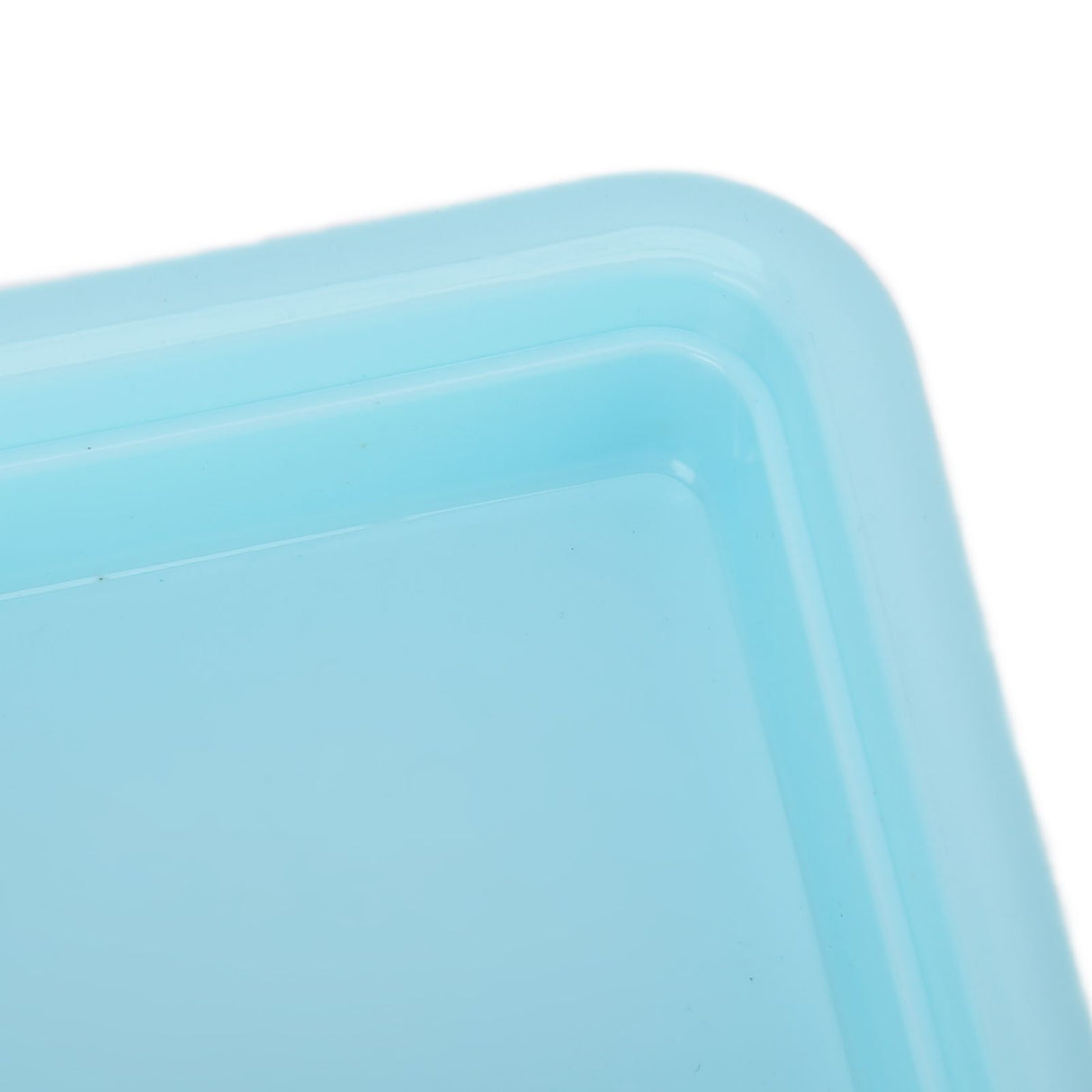 Rectangular Butter Cutting Box with Lid Portable Butter Storage Box for Home KitchenBlue