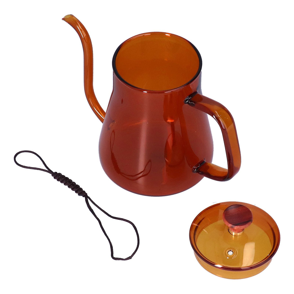 Long Spout Kettle Large Capacity Heat Resistant Easy to Clean Long Mouth Coffee PotCoffee
