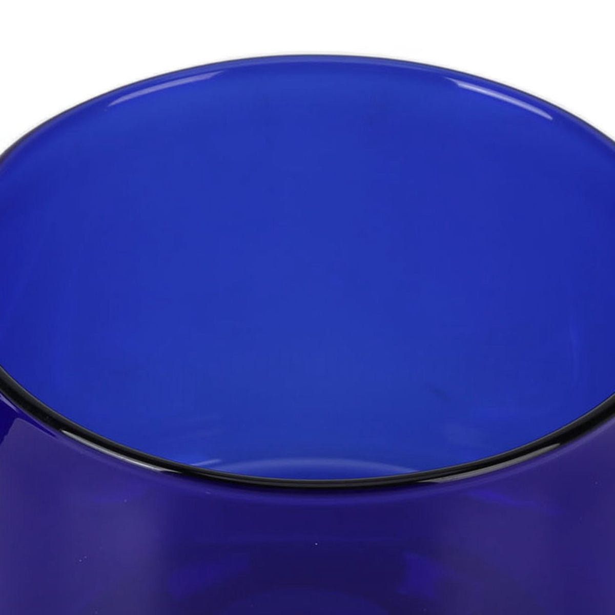 Transparent Coffee Cup 250ML Borosilicate Cup Glass Tea Water Milk Mug with HandleBlue
