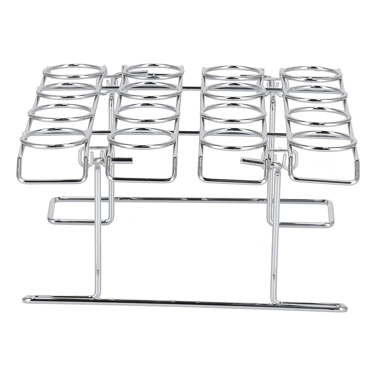 Foldable Cupcake Cone Rack 16 Holes Ice Cream Display Stand Storage Shelf for Party Birthday