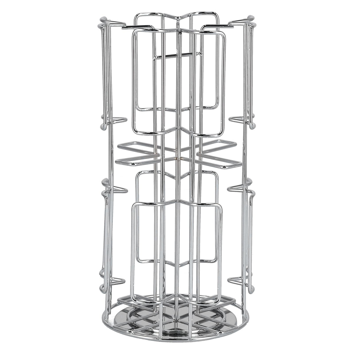 Household Coffee Capsule Holder Rotatable Storage Rack Shelf for 64Pcs Capsule Kitchen
