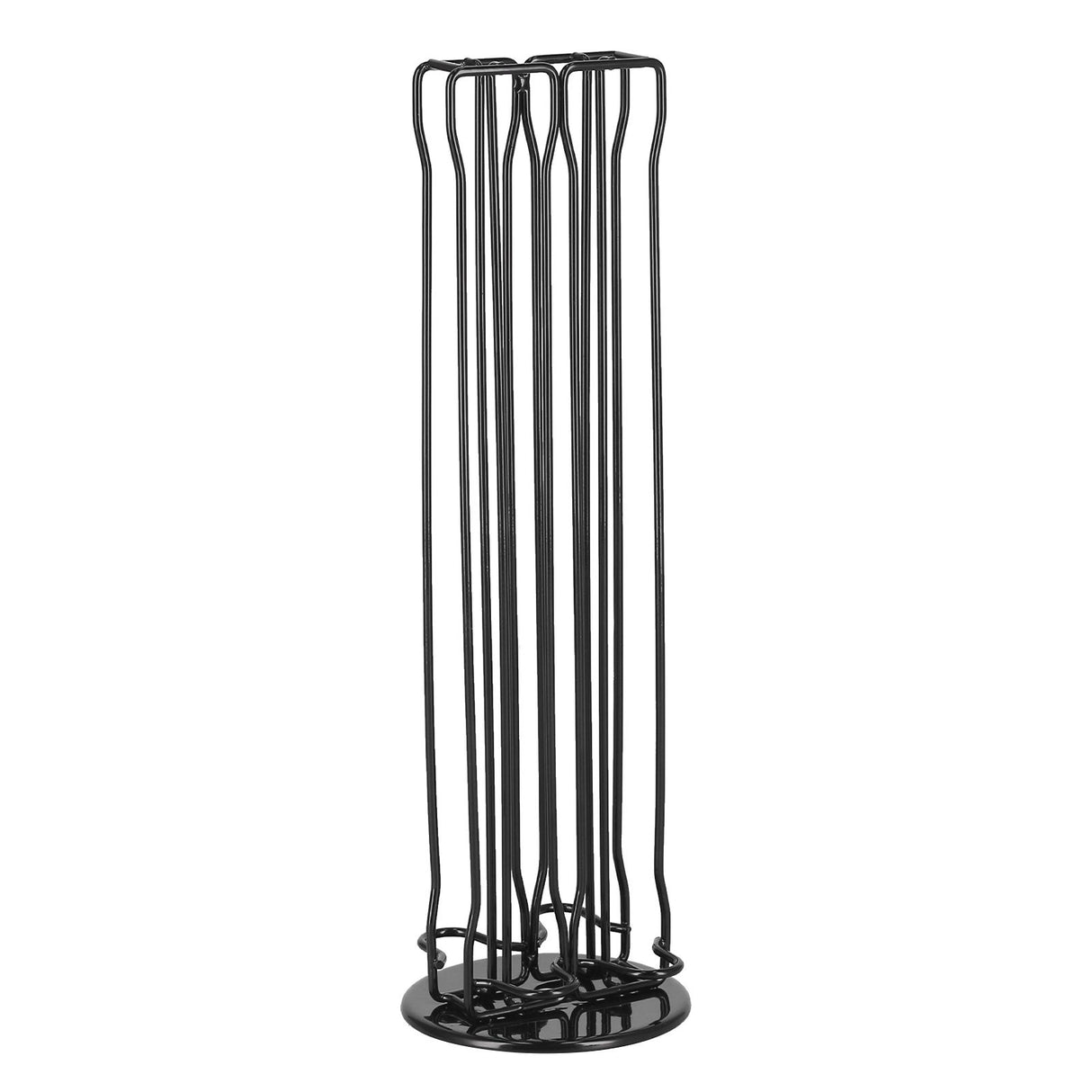 Coffee Capsule Rack 360° Rotatable Metal Coffee Capsules Holder Rack Simple Design Holds 40 Coffee Pods for Coffee Capsule Storage