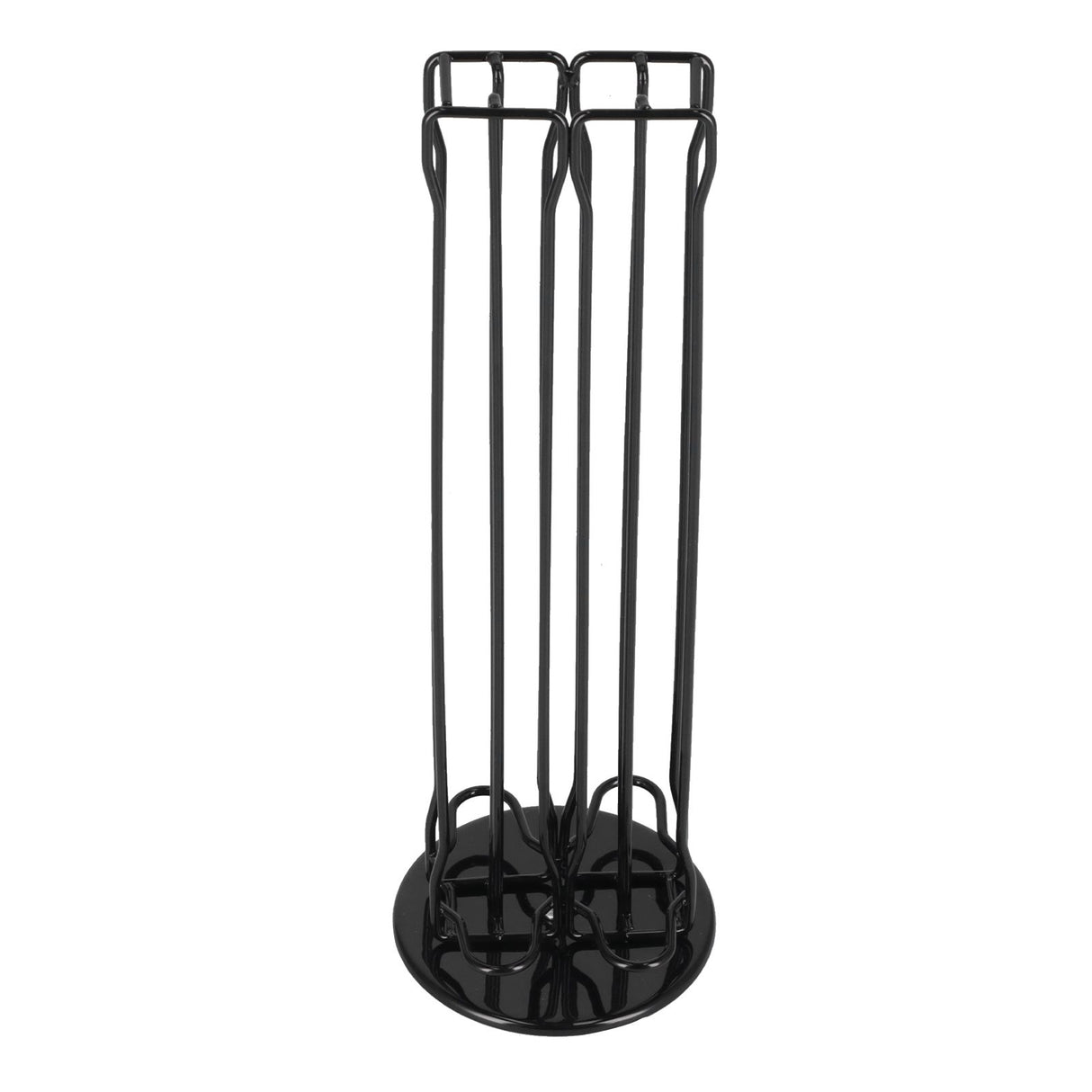 Coffee Capsule Rack 360° Rotatable Metal Coffee Capsules Holder Rack Simple Design Holds 40 Coffee Pods for Coffee Capsule Storage