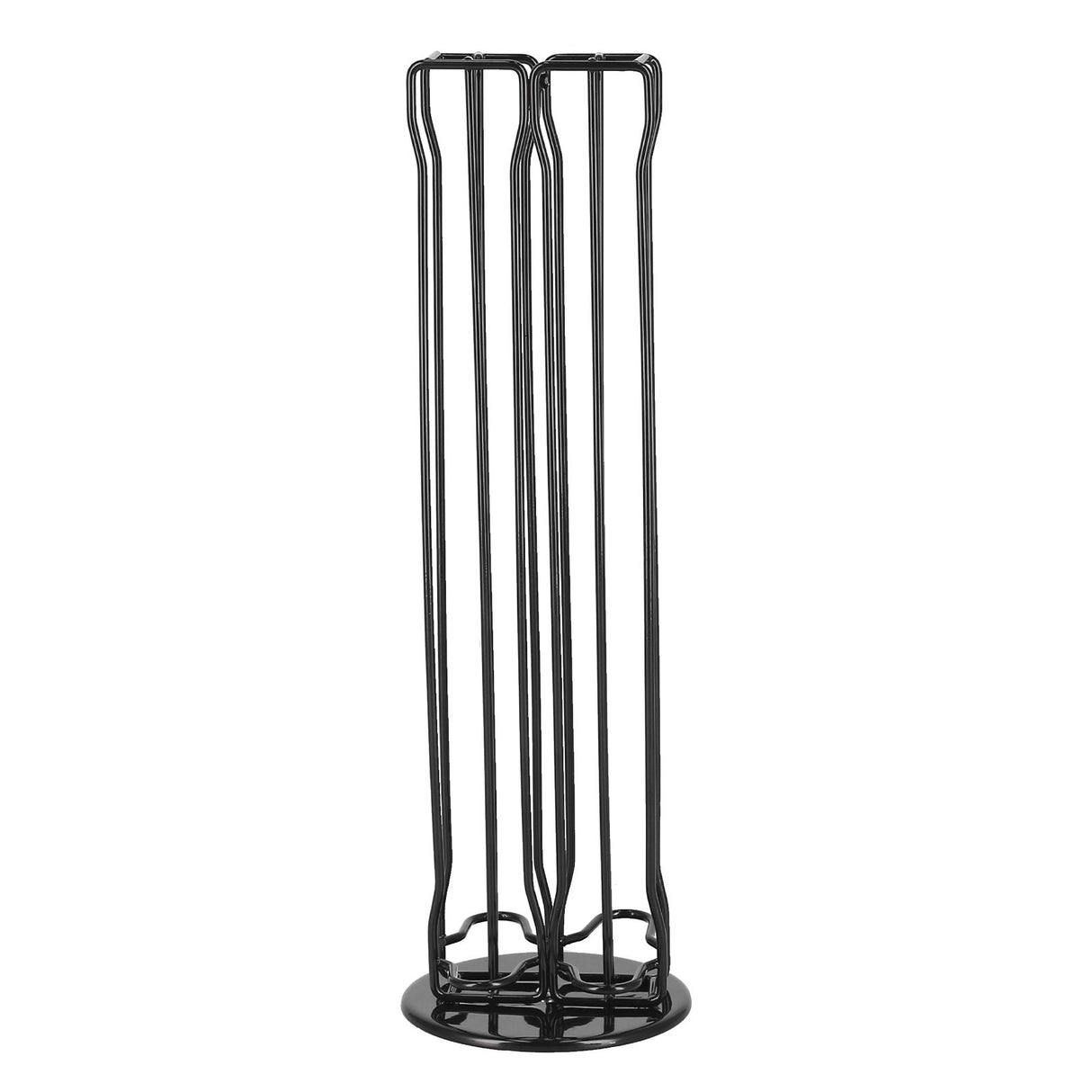 Coffee Capsule Rack 360° Rotatable Metal Coffee Capsules Holder Rack Simple Design Holds 40 Coffee Pods for Coffee Capsule Storage