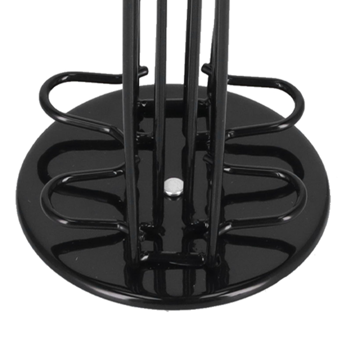 Coffee Capsule Rack 360° Rotatable Metal Coffee Capsules Holder Rack Simple Design Holds 40 Coffee Pods for Coffee Capsule Storage