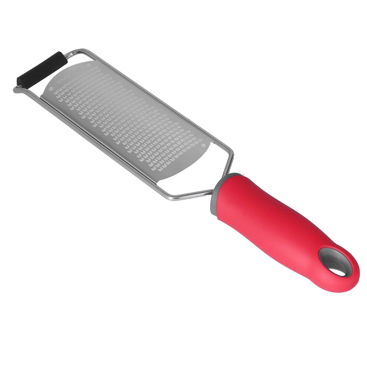 Stainless Steel Cheese Grater Multifucntional Lemon Chocolate Zester with Non Slip HandleFine Teeth