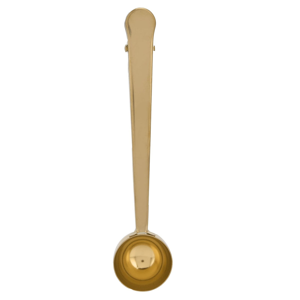 Stainless Steel Coffee Clip Spoon Multifunctional Milk Powder Measuring Spoon for HomeGolden