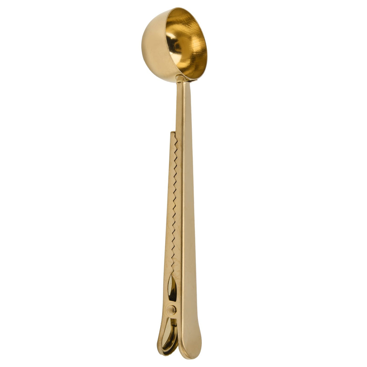 Stainless Steel Coffee Clip Spoon Multifunctional Milk Powder Measuring Spoon for HomeGolden