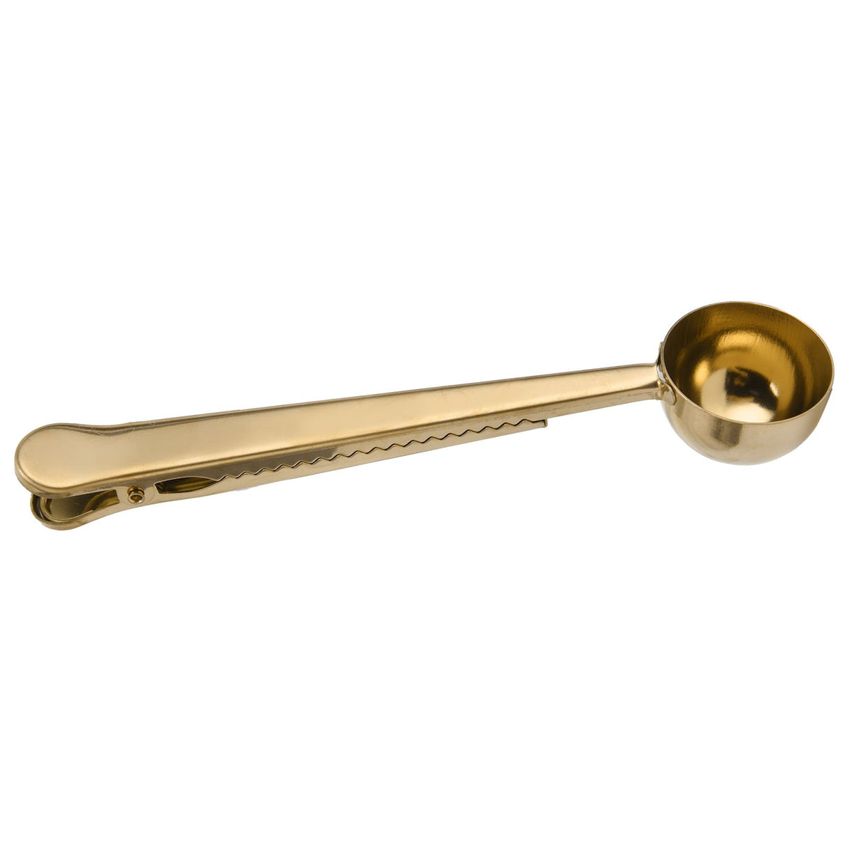 Stainless Steel Coffee Clip Spoon Multifunctional Milk Powder Measuring Spoon for HomeGolden