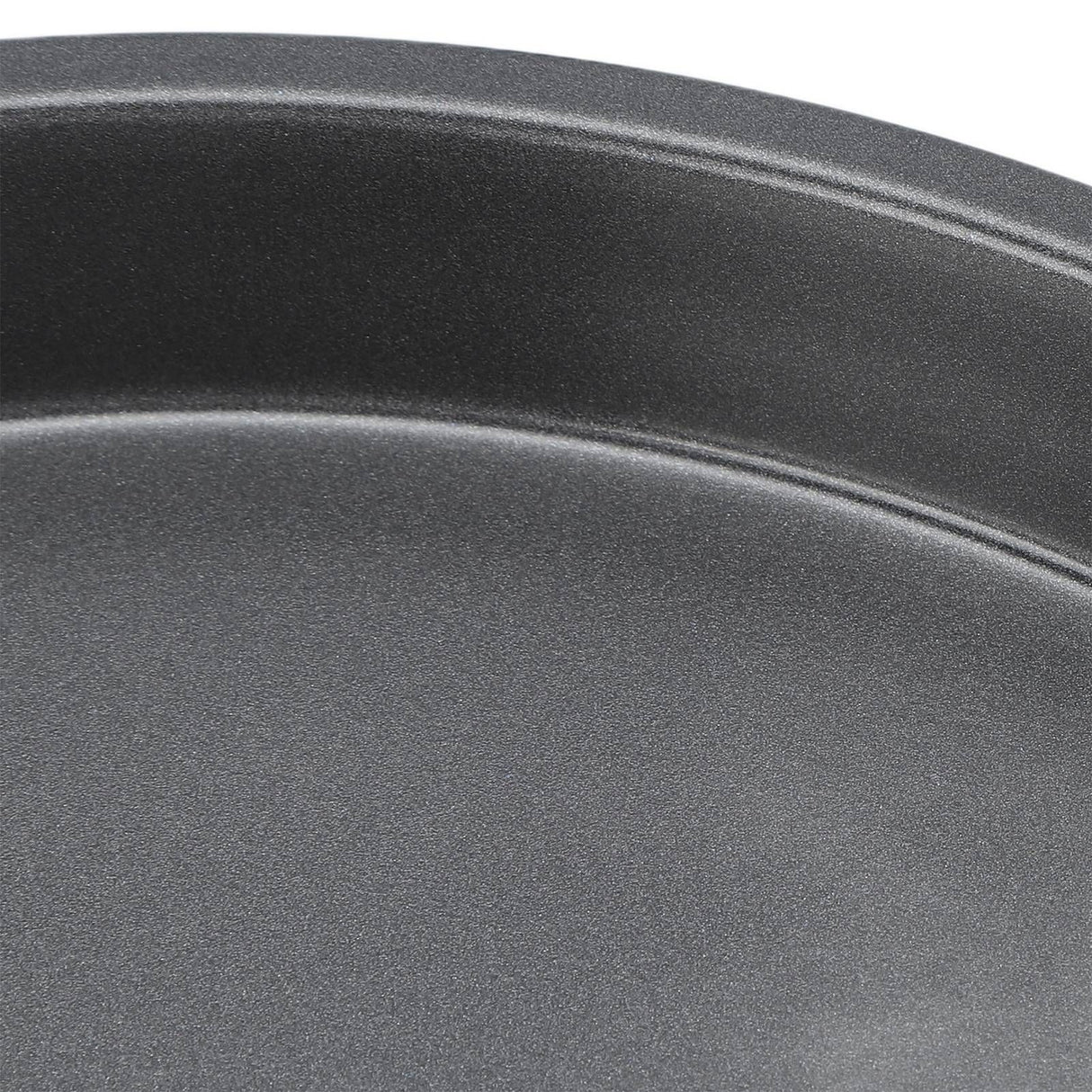 2Pcs Non Stick Pizza Pan Deep Thickened Carbon Steel Baking Pan for Kitchen Bakery12in