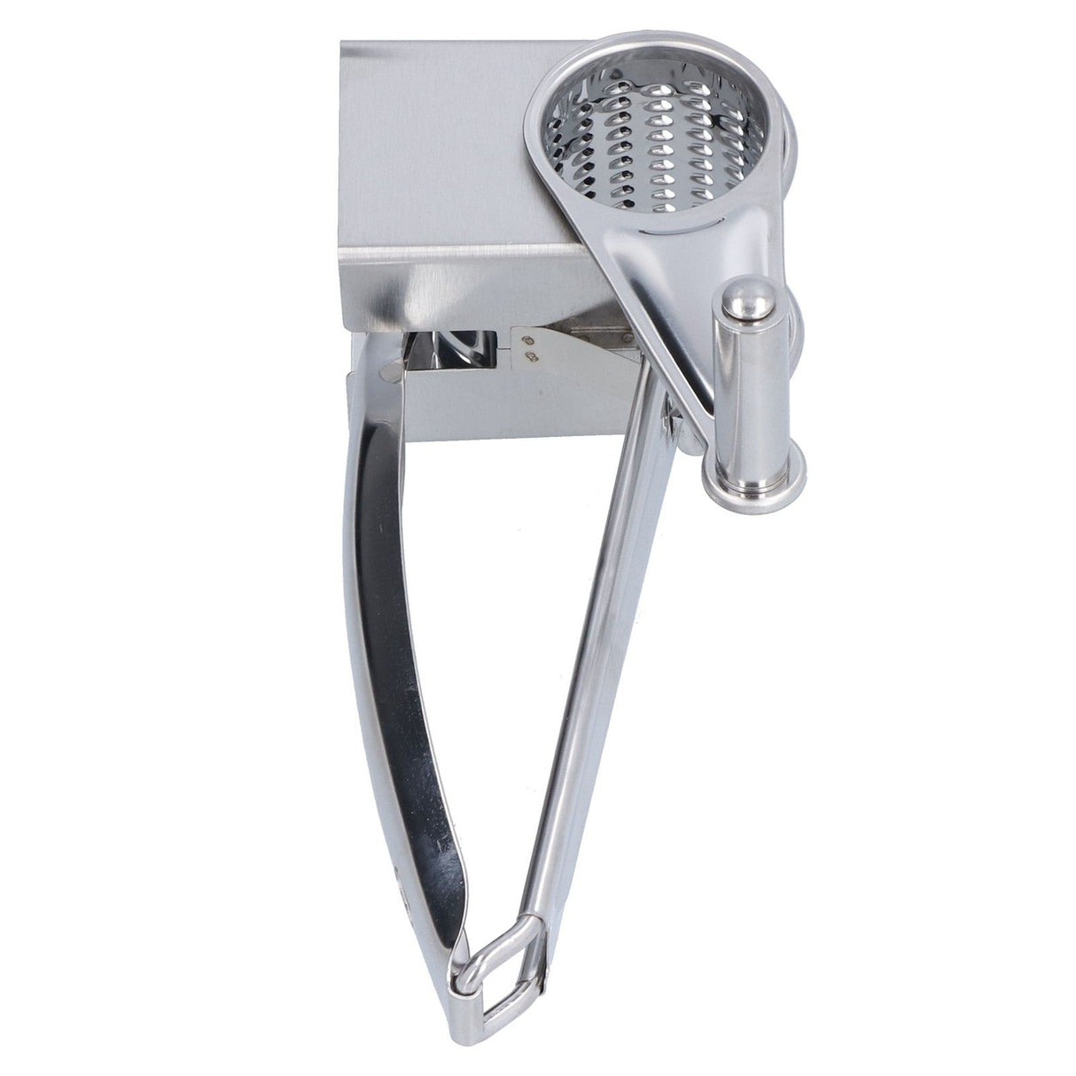 Cheese Grater Handhold Rotarting Stainless Steel Cheese Shredder for Household Chicken Cheese Walnut Nuts
