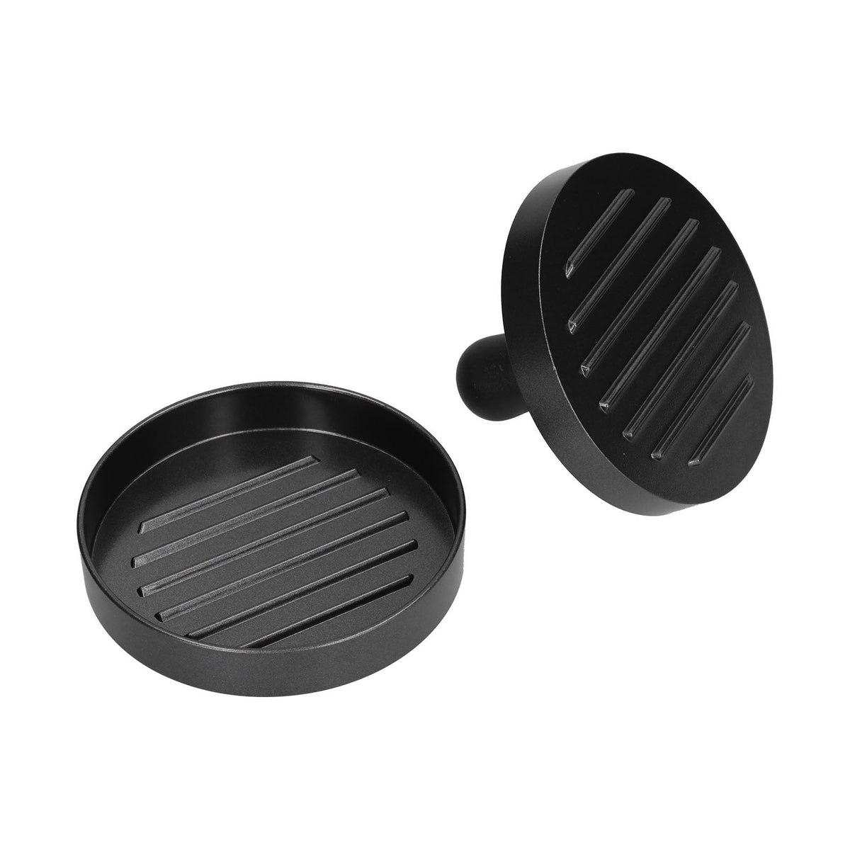 Hamburger Press Round Shape Hamburger Meat Patty Maker Mold Burger Maker Aluminum Alloy Handle