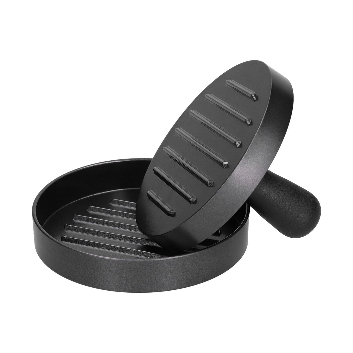 Hamburger Press Round Shape Hamburger Meat Patty Maker Mold Burger Maker Aluminum Alloy Handle
