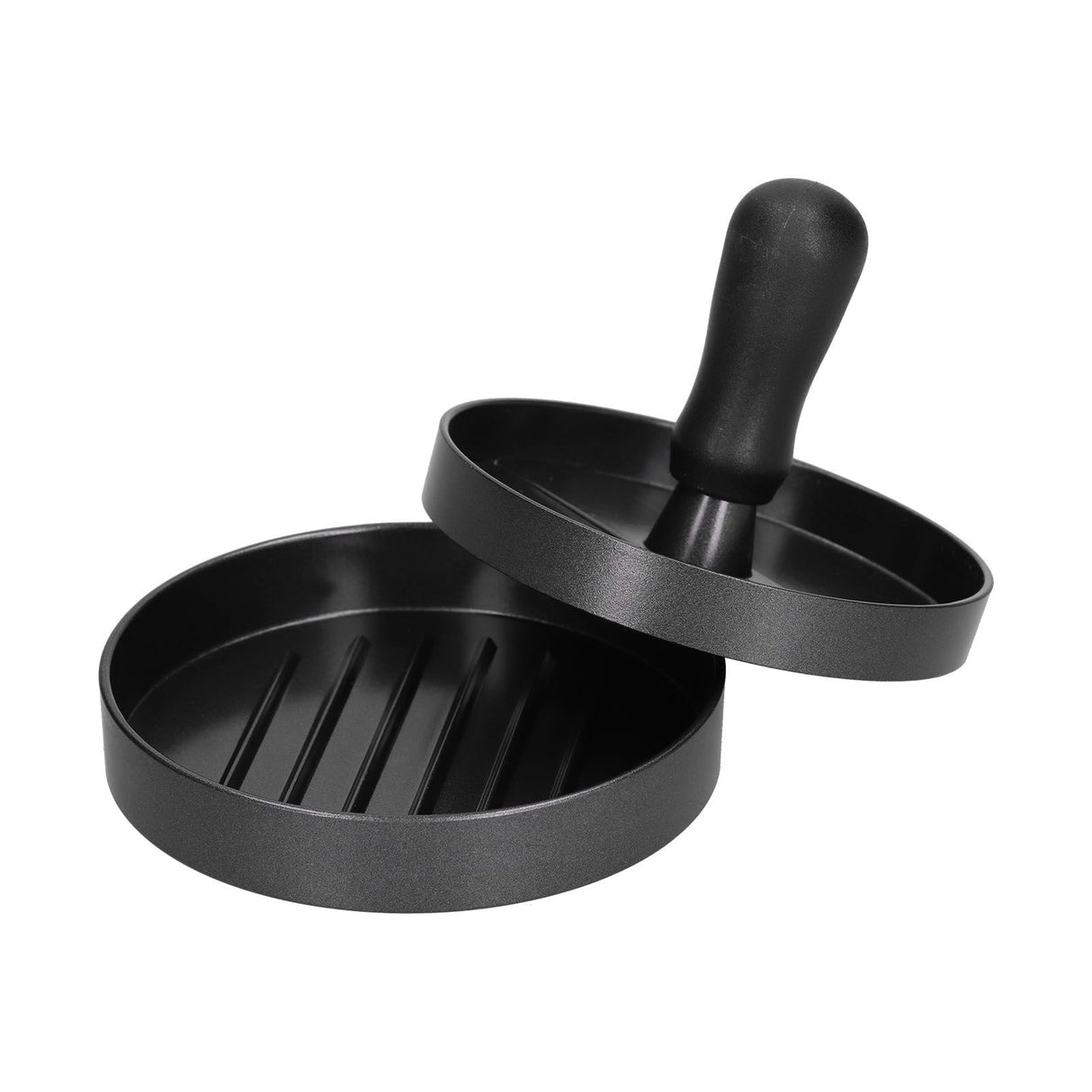 Hamburger Press Round Shape Hamburger Meat Patty Maker Mold Burger Maker Aluminum Alloy Handle