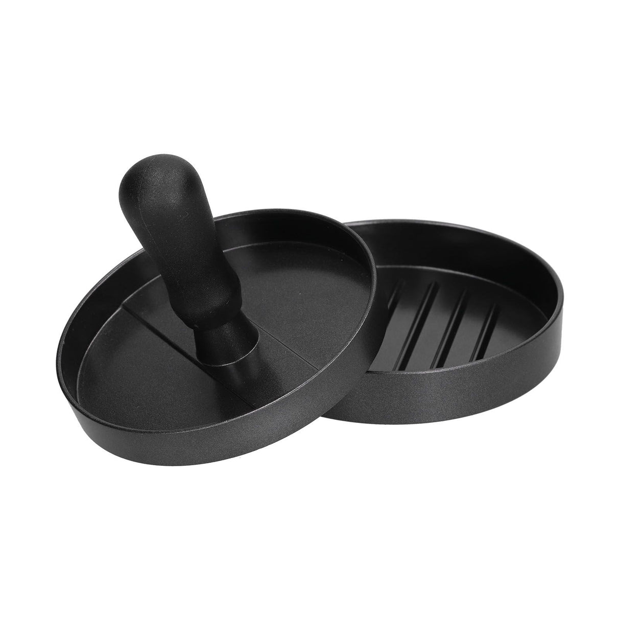 Hamburger Press Round Shape Hamburger Meat Patty Maker Mold Burger Maker Aluminum Alloy Handle
