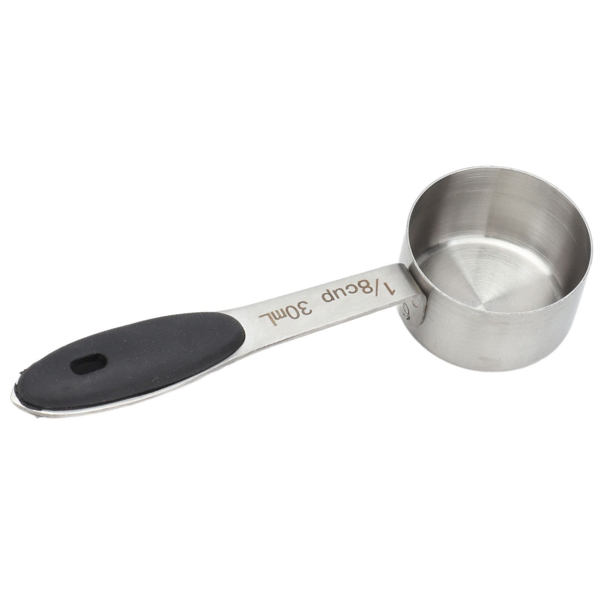 30ml Coffee Measuring Scoop 1/8 Cup Stainless Steel Tablespoon Large Capacity and Comfortable Hand Feeling for Kitchen