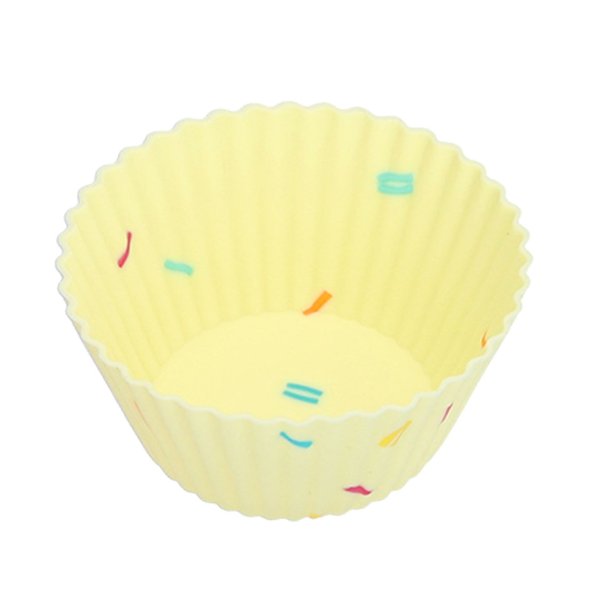 20Pcs Silicone Cupcake Mold Non Stick Reusable Baking Molds for Muffin Biscuits Cheese Cake PastriesRound