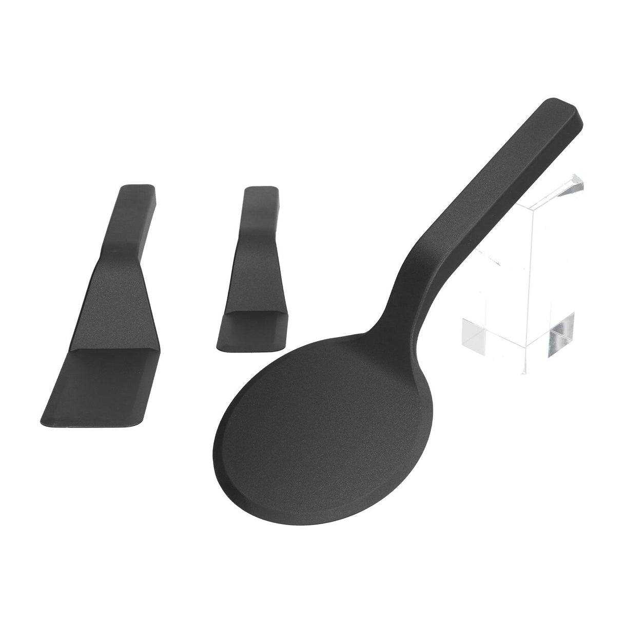 3Pcs Spatula Set Nylon Scraper with Beveled Edge Kitchen Utensils For Frying Egg Bread Muffins