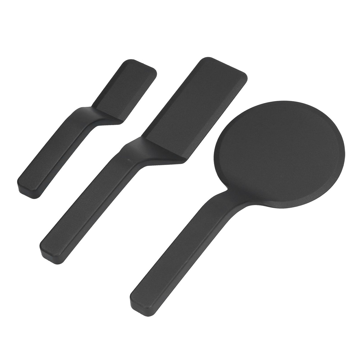 3Pcs Spatula Set Nylon Scraper with Beveled Edge Kitchen Utensils For Frying Egg Bread Muffins