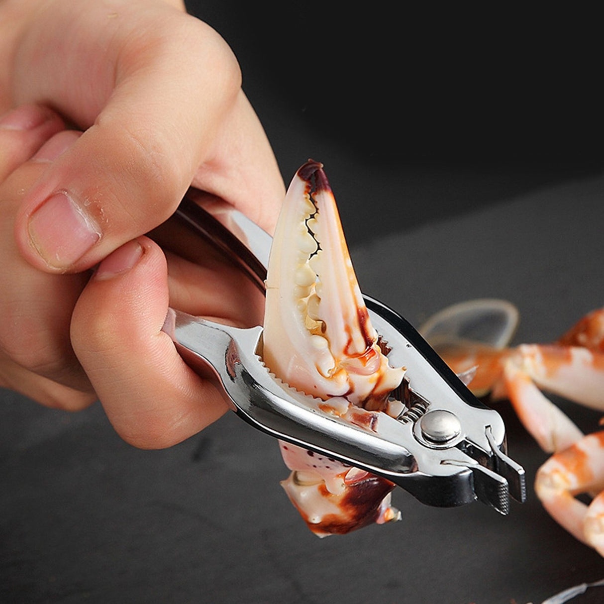Blood Clam Opener Crab Pliers Nut Cracker Multi Functional Tool for Kitchen Shellfish Food