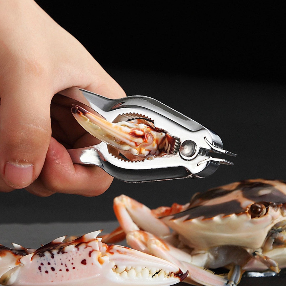 Blood Clam Opener Crab Pliers Nut Cracker Multi Functional Tool for Kitchen Shellfish Food