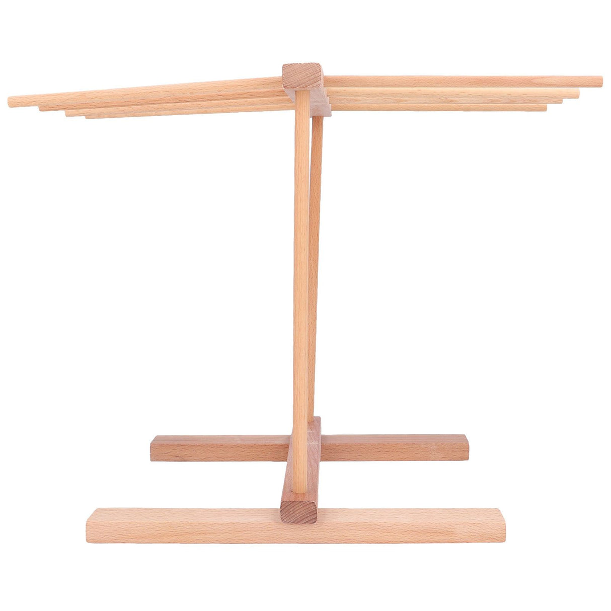 Wooden Noodle Drying Rack 15.4 X 8.7 X 11.8in Foldable Prevent Slipping Pasta Drying Rack for Home