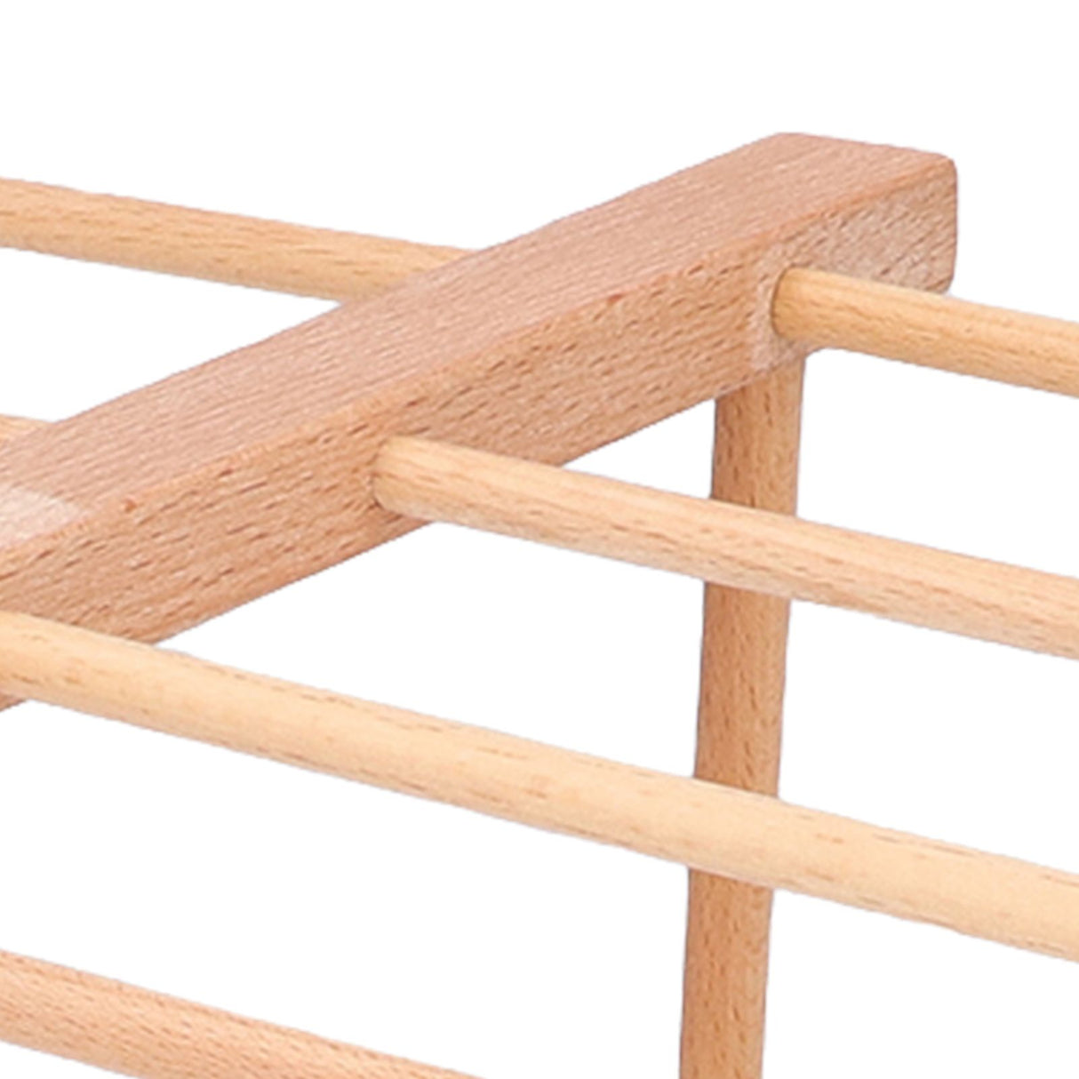 Wooden Noodle Drying Rack 15.4 X 8.7 X 11.8in Foldable Prevent Slipping Pasta Drying Rack for Home