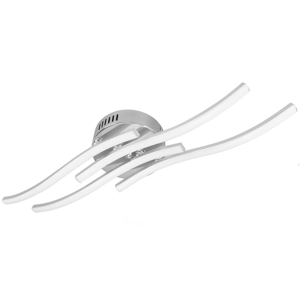 25W 140LED Ceiling Light Wavy Ceiling Lamp for Living Room Bedroom Kitchen Decor AC85‑265V Warm Light