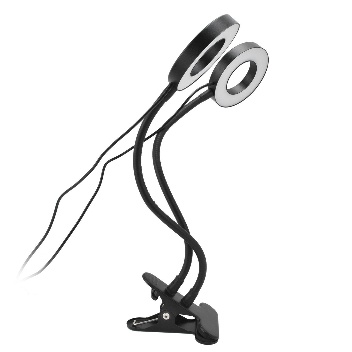 LED Grow Light Double‑End 360° Adjustable USB Powered Indoor Gooseneck Plant Grow Lamp for Greenhouse Office