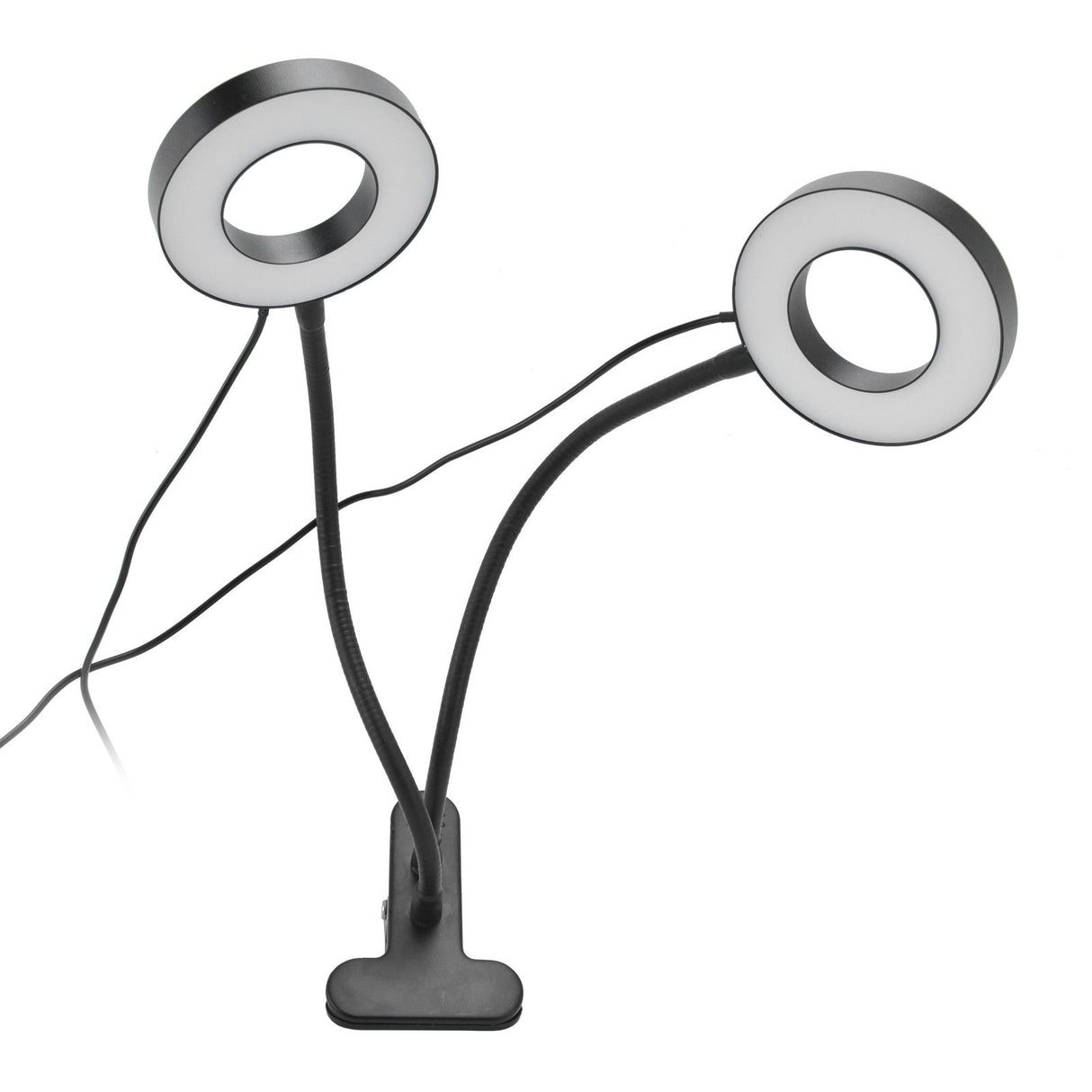 LED Grow Light Double‑End 360° Adjustable USB Powered Indoor Gooseneck Plant Grow Lamp for Greenhouse Office