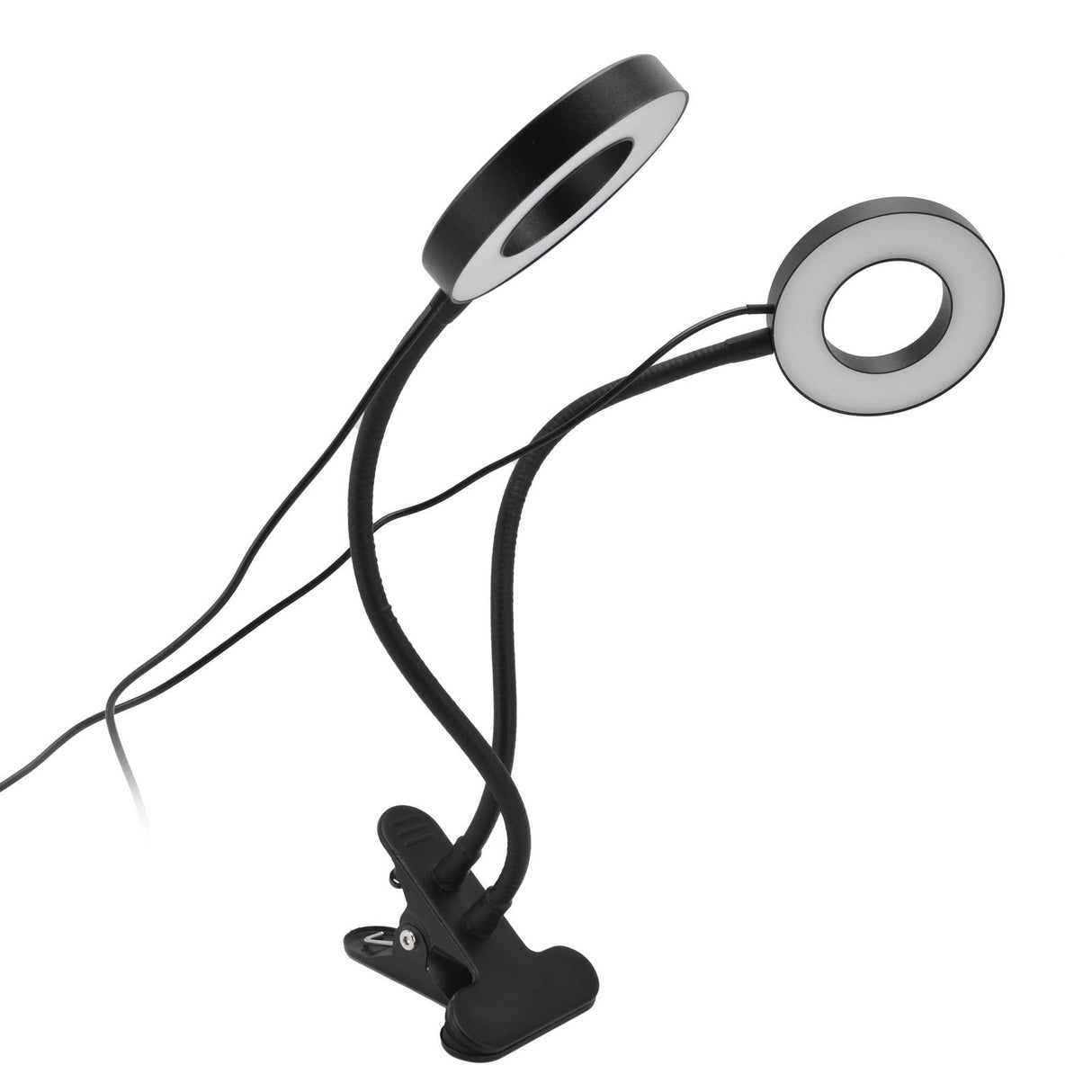 LED Grow Light Double‑End 360° Adjustable USB Powered Indoor Gooseneck Plant Grow Lamp for Greenhouse Office