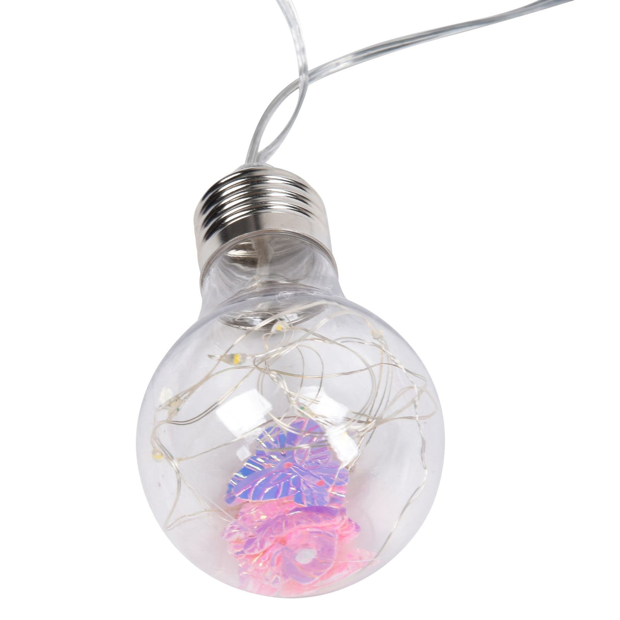 Butterfly Bulb Light String IP45 Waterproof 100LEDs Copper Wire Lamp String for Home Party Holiday Children's Bedroom