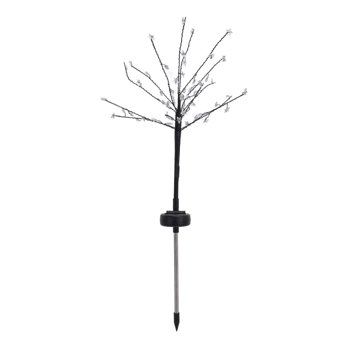 2PCS Solar Lawn Light LED Star Lawn Light Waterproof 2-Mode Courtyard Lamp for Garden Decorative