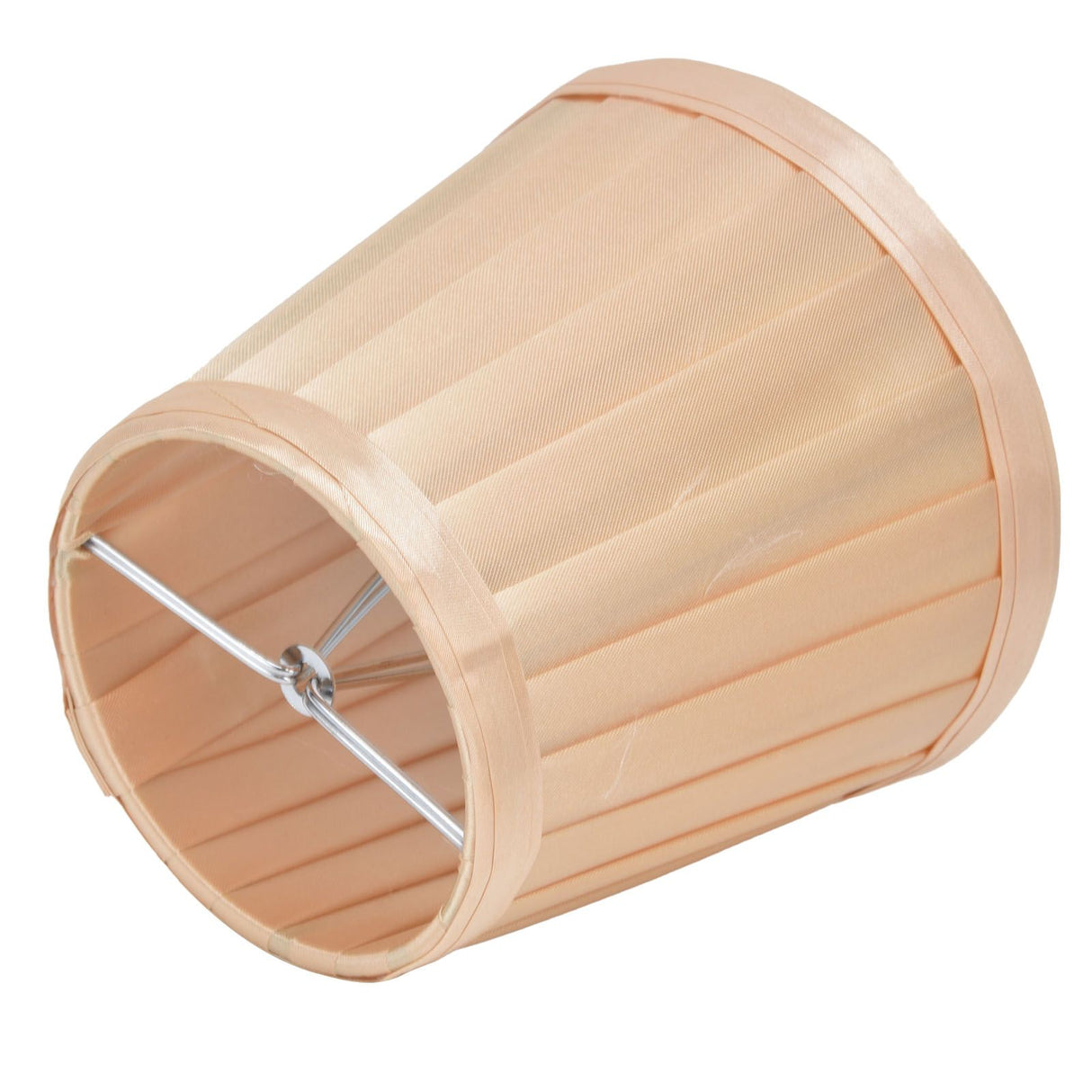 2Pcs Small Lamp Shades Wearproof Smooth Exquisite Lightweight Safe Convenient Table Lampshade0206 Gold