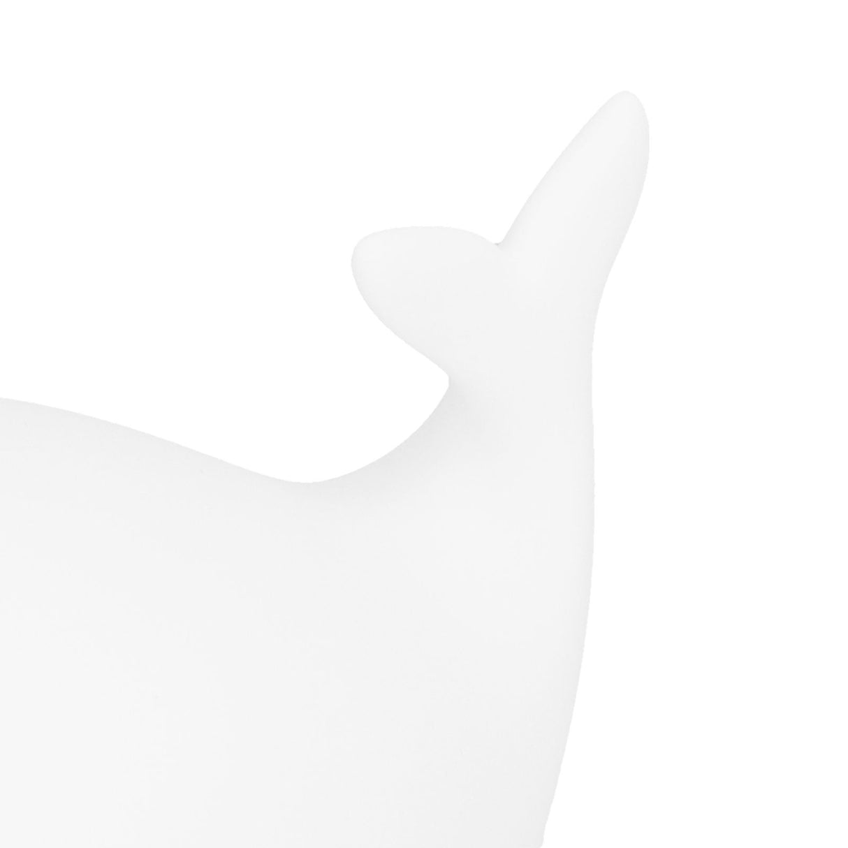 Silicone Night Light USB Charging Cute Whale Shaped Tap Lamp with 3 Lighting Modes 3H Timing Function White