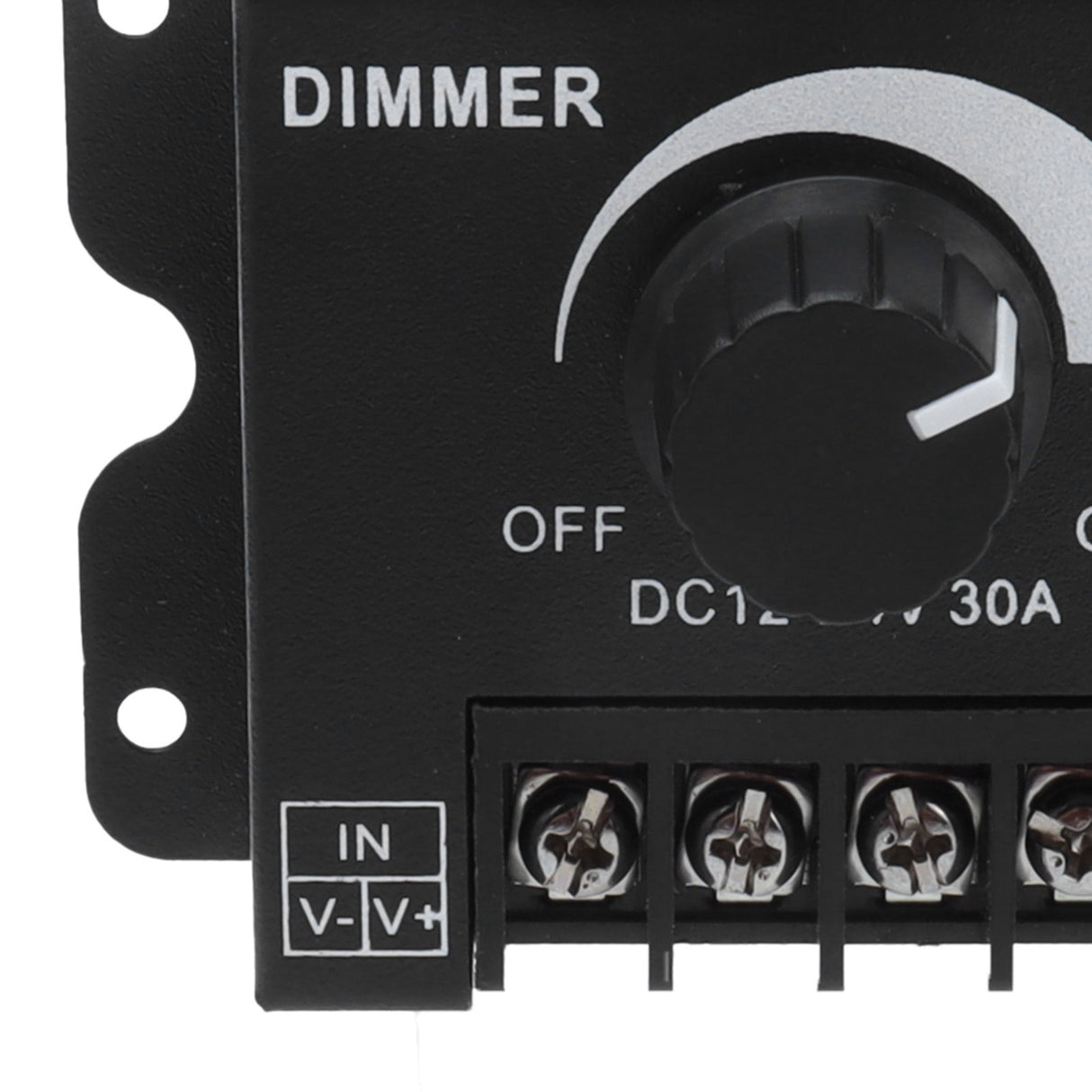 30A LED Dimmer PWM Unicolor Single Channel Adjustable Dimming Controller DC 12V‑24V