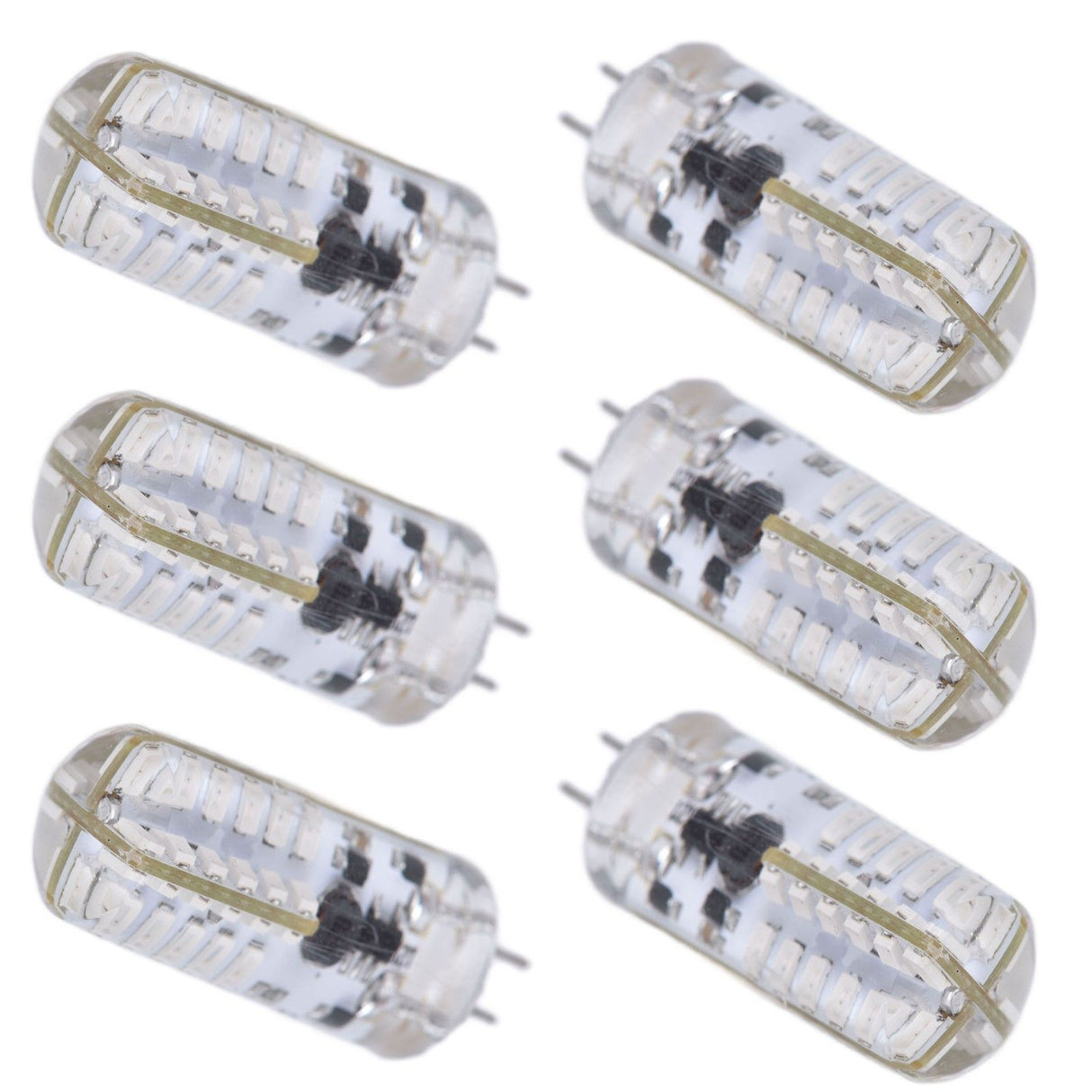 6Pcs LED Bulb Easy Install Light Transmission Uniform Light Output Color Bulb for Party Home 12VBlue