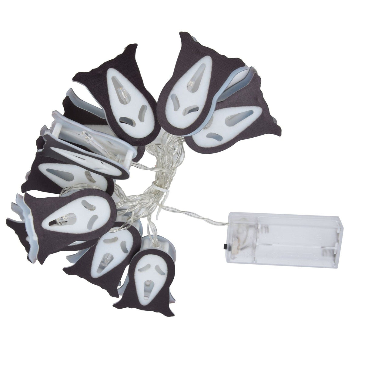 Halloween Ghosts String Lights 10LED String Light for Outdoor Indoor Holiday Decoration Battery Operated