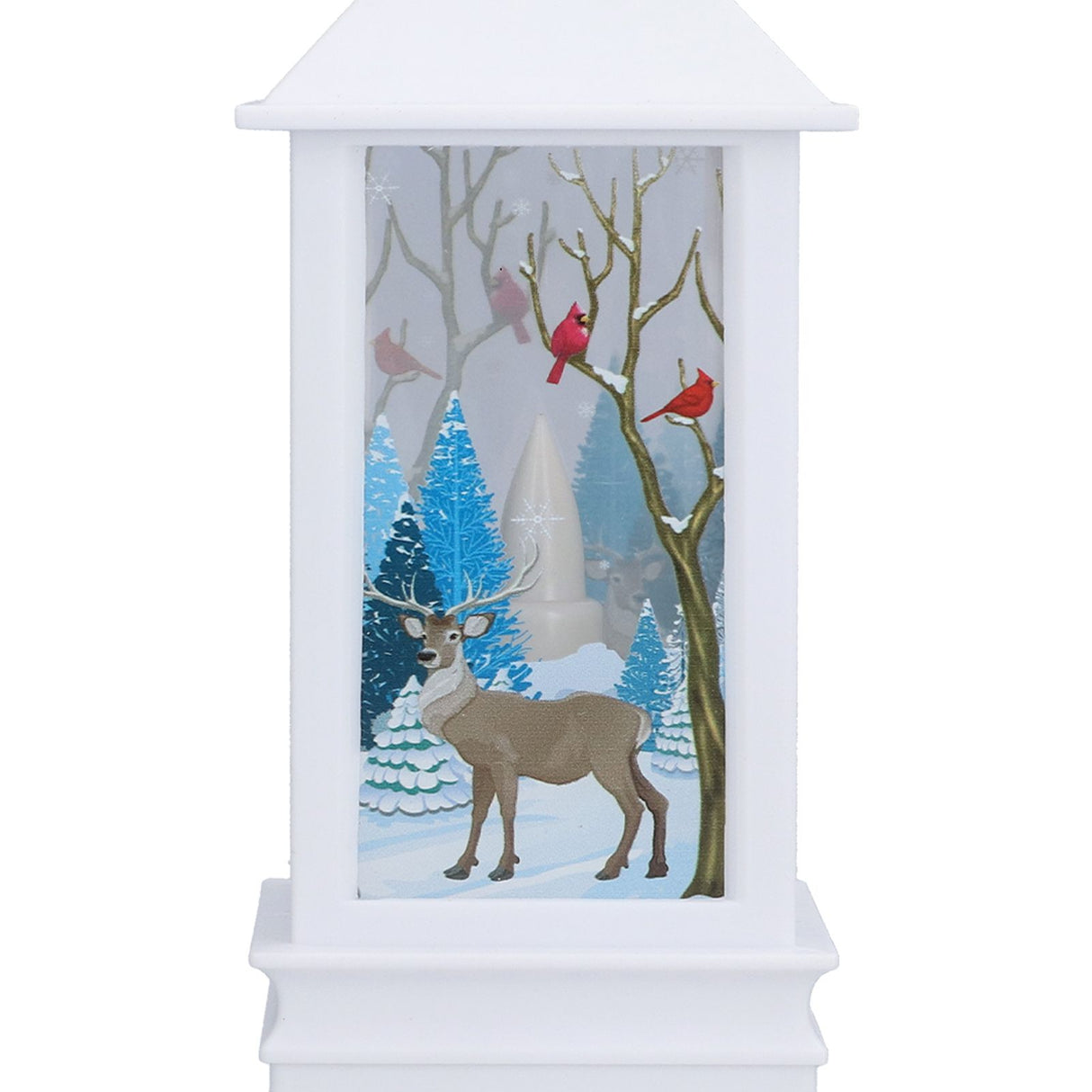 LED Lantern Elk Desktop Warm Light Personalized Christmas Light for Home Bedroom Living Room