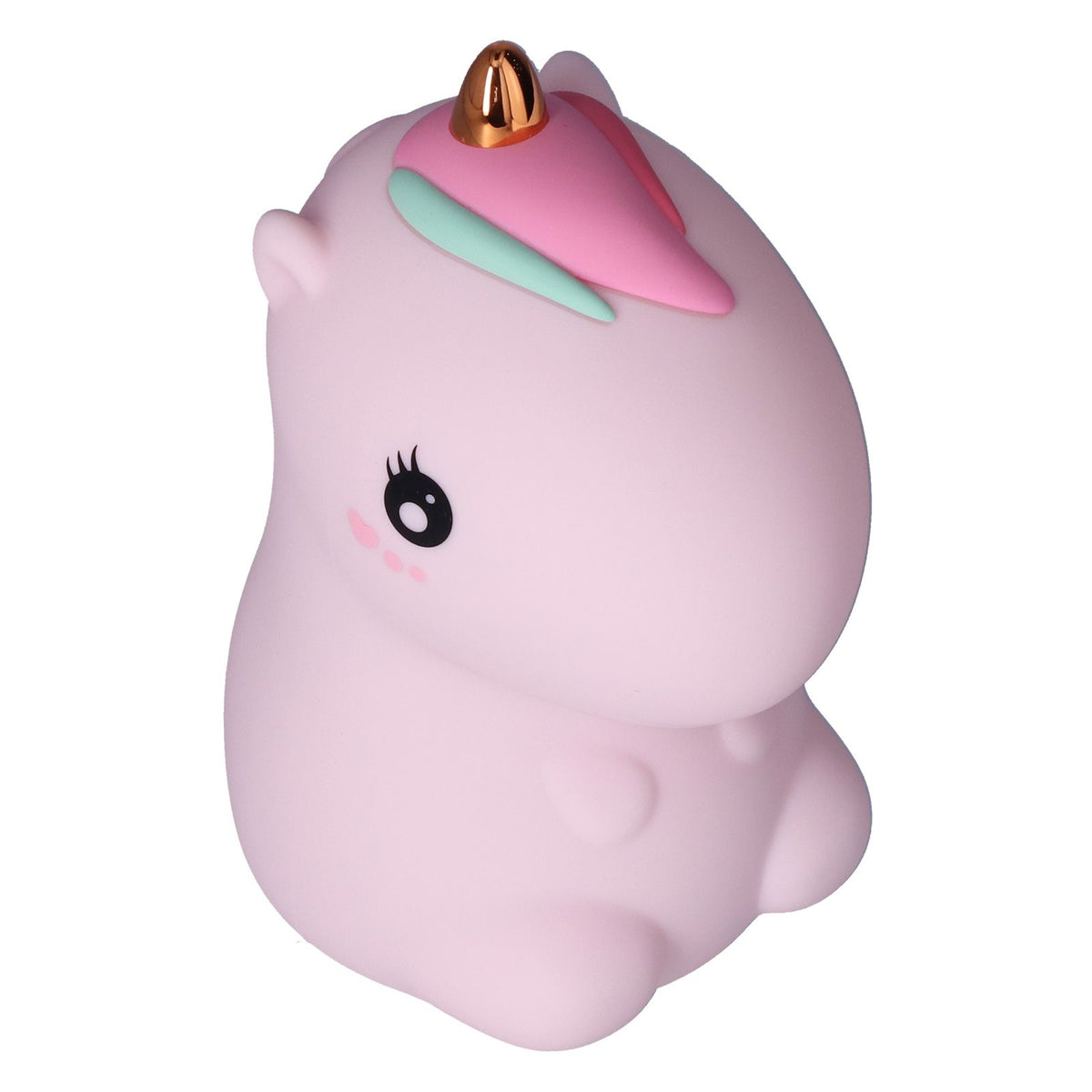 Cute Night Light Cute USB Rechargeable Silicon Lamps with 7 Color Change for Kids