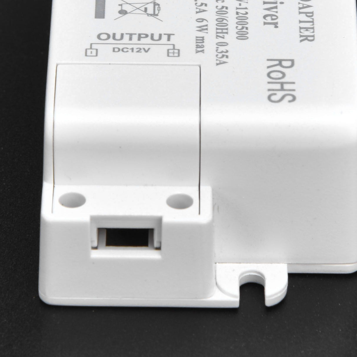 LED Driver Input AC100‑240V 0.35A Output DC12V 0.5A 6W LED Transformer for Bathroom