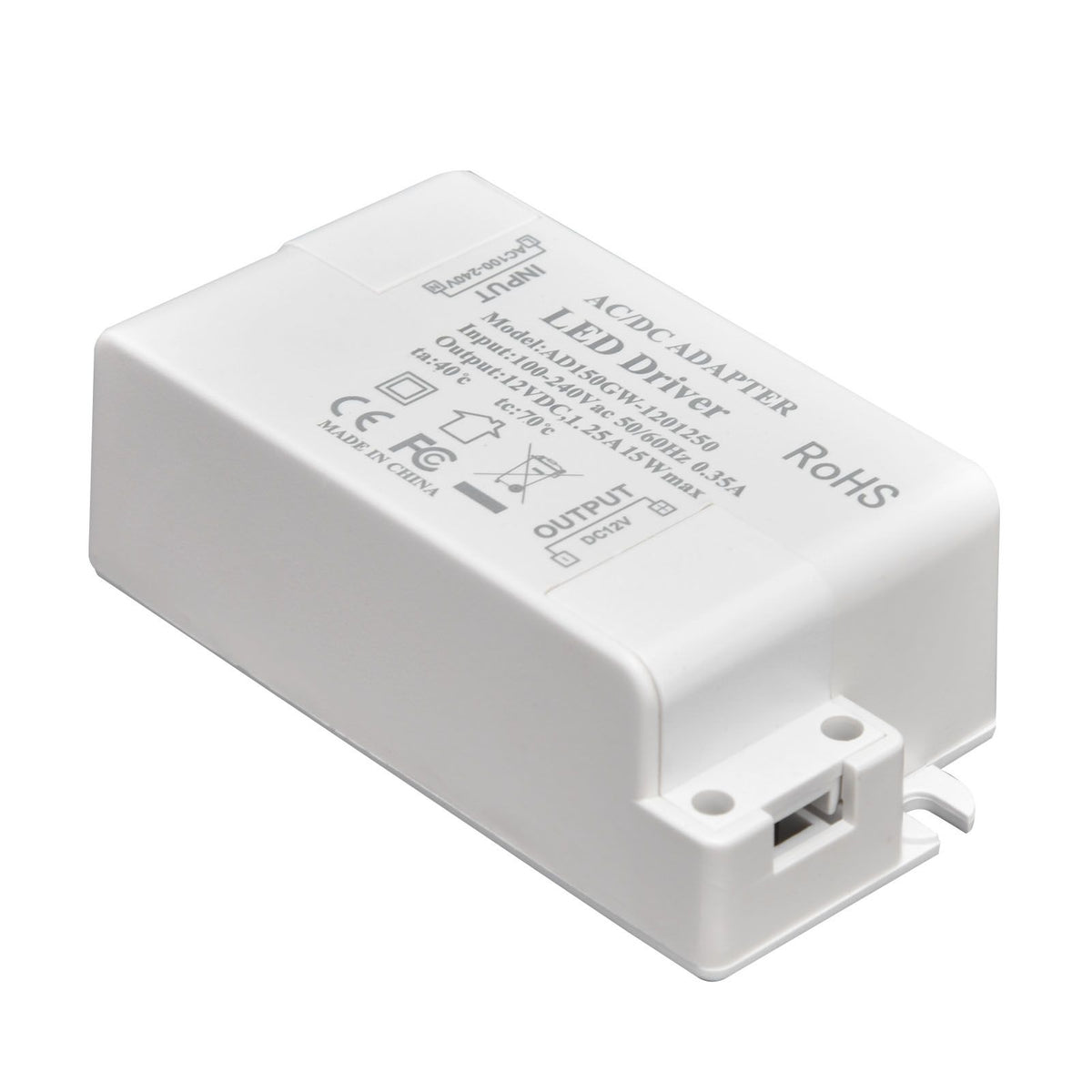 LED Driver 0.35A Small Indoor Lighting LED Lamp Power Supply Drive Transformer AC 100‑240V