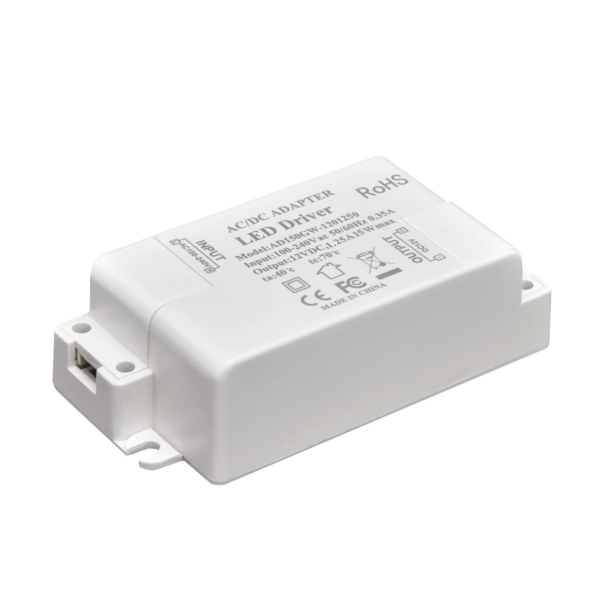 LED Driver 0.35A Small Indoor Lighting LED Lamp Power Supply Drive Transformer AC 100‑240V