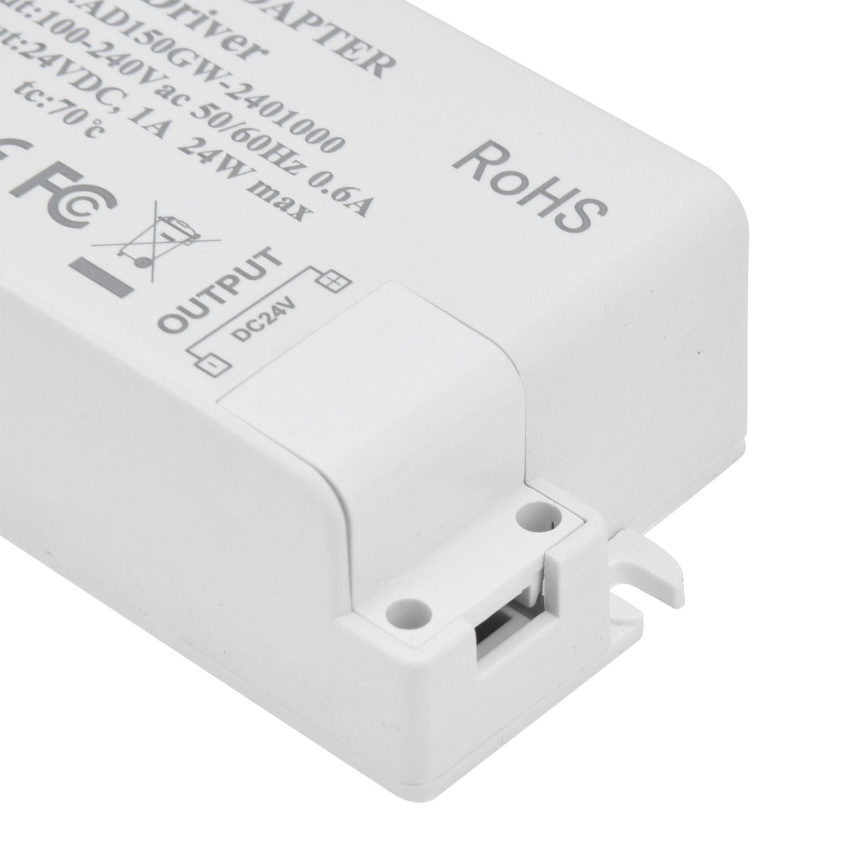 DC 24V 24W 1A LED Driver Constant Voltage Flame Retardant Efficient DIY LED Power Supply AC 100‑240V