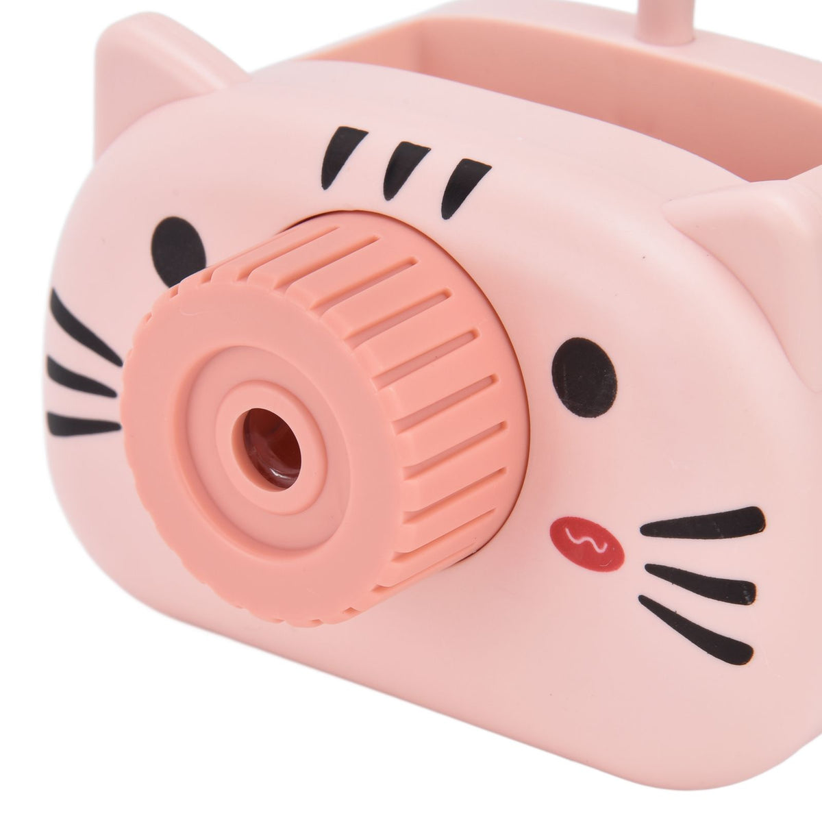 LED Table Lamp Folding Eye Protection Reading Light with Pen Holder Pencil Sharpener USB ChargingPink