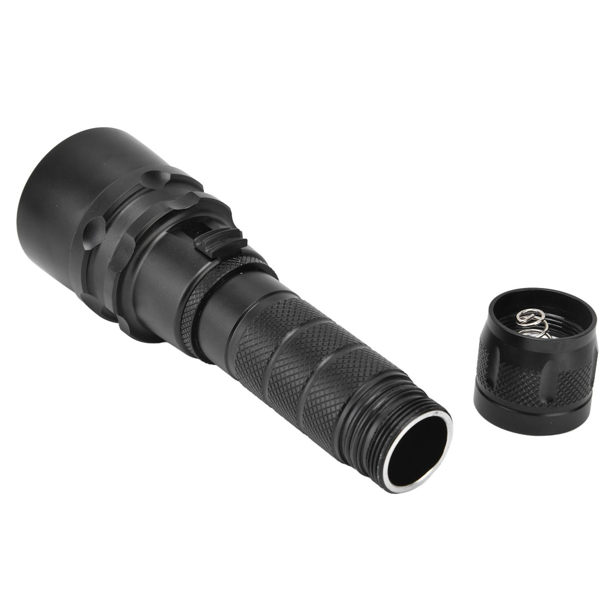 L2 5000lm Stepless Dimming Diving Light Vacuum Electroplated IPX8 Waterproof Diving Flashlight